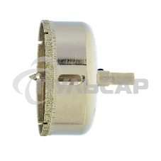 Сверло по керамической плитке и стеклу, 68 х 55 мм, 6 гр.хв-к, с центр. сверлом Сибртех