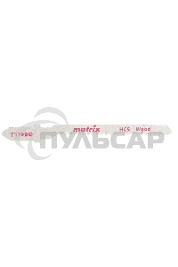Полотна для электролобзика Matrix по дереву, 3 шт.T119BO, 50 x 2 мм, HCS, фигур. рез