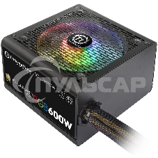 Блок питания Thermaltake Toughpower GX1 RGb (PS-TPD-0600NHFAGE-1), 600Вт,80 PLUS Gold, 120мм. черный