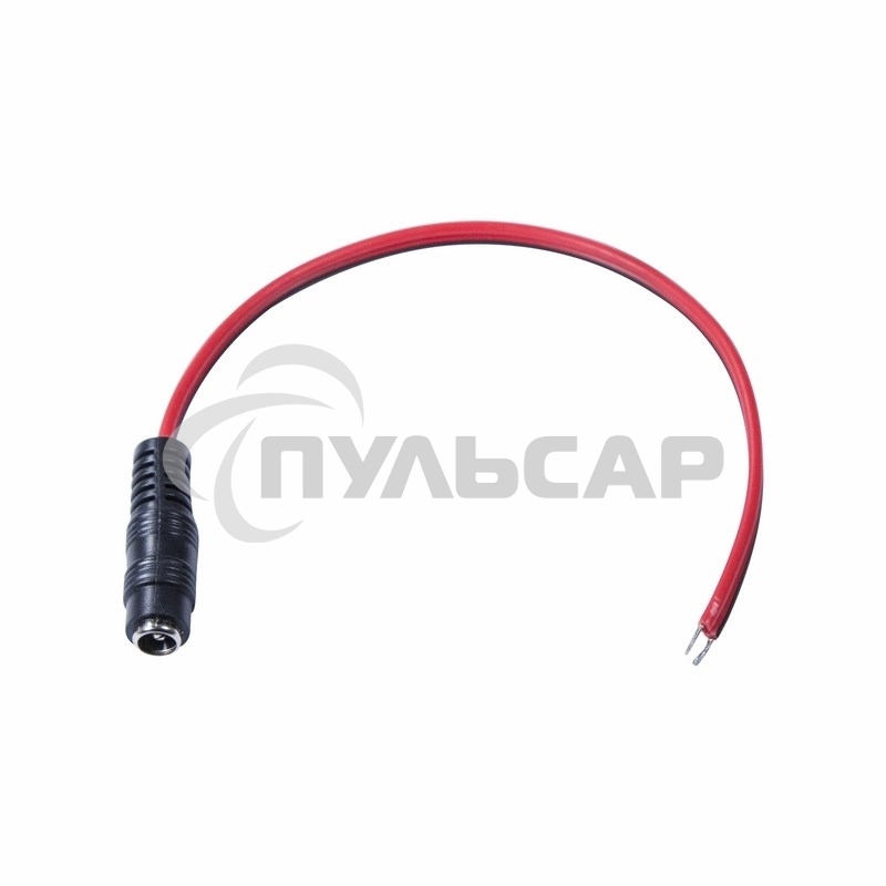 Разъем питания гнездо 2.1х5.5 с проводом 20 см Rexant