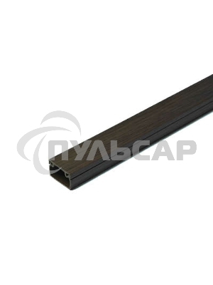 Кабель-канал 15х10 L2000 пластик с двойным замком венге УралПак КК-4815010-200
