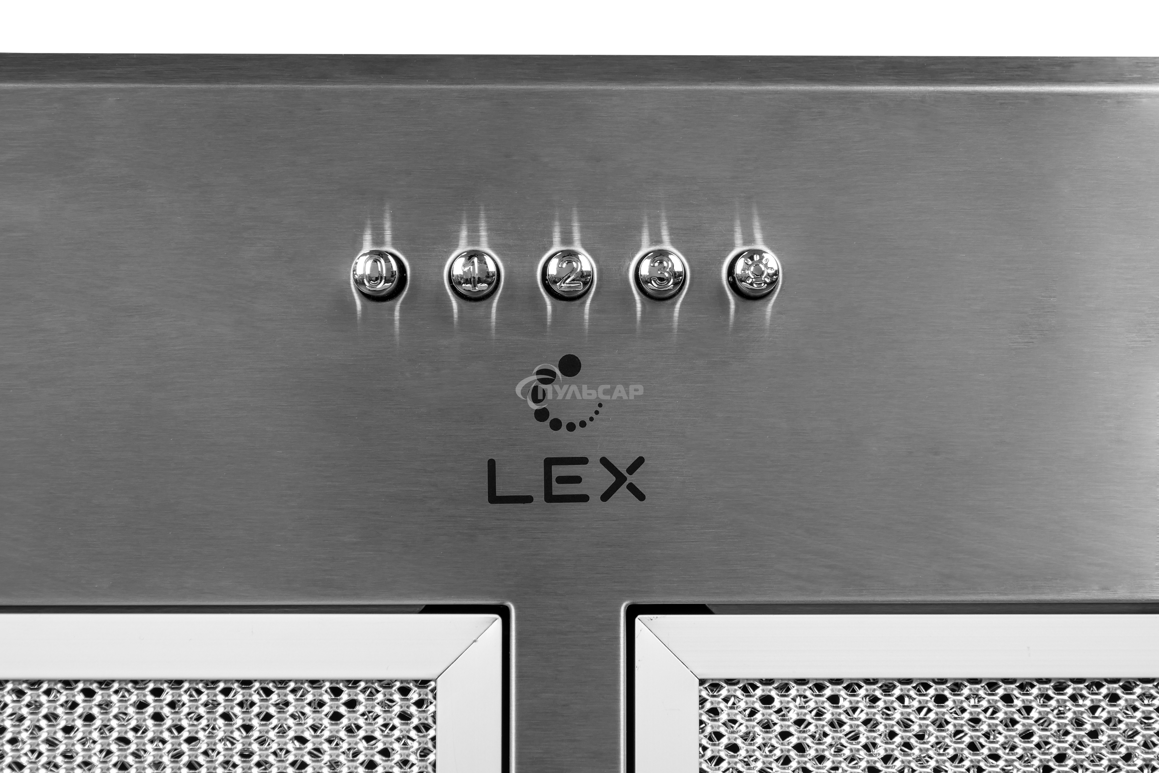 Вытяжка встраиваемая LEX GS Bloc P 900 нержавеющая сталь управление: кнопочное (1 мотор)