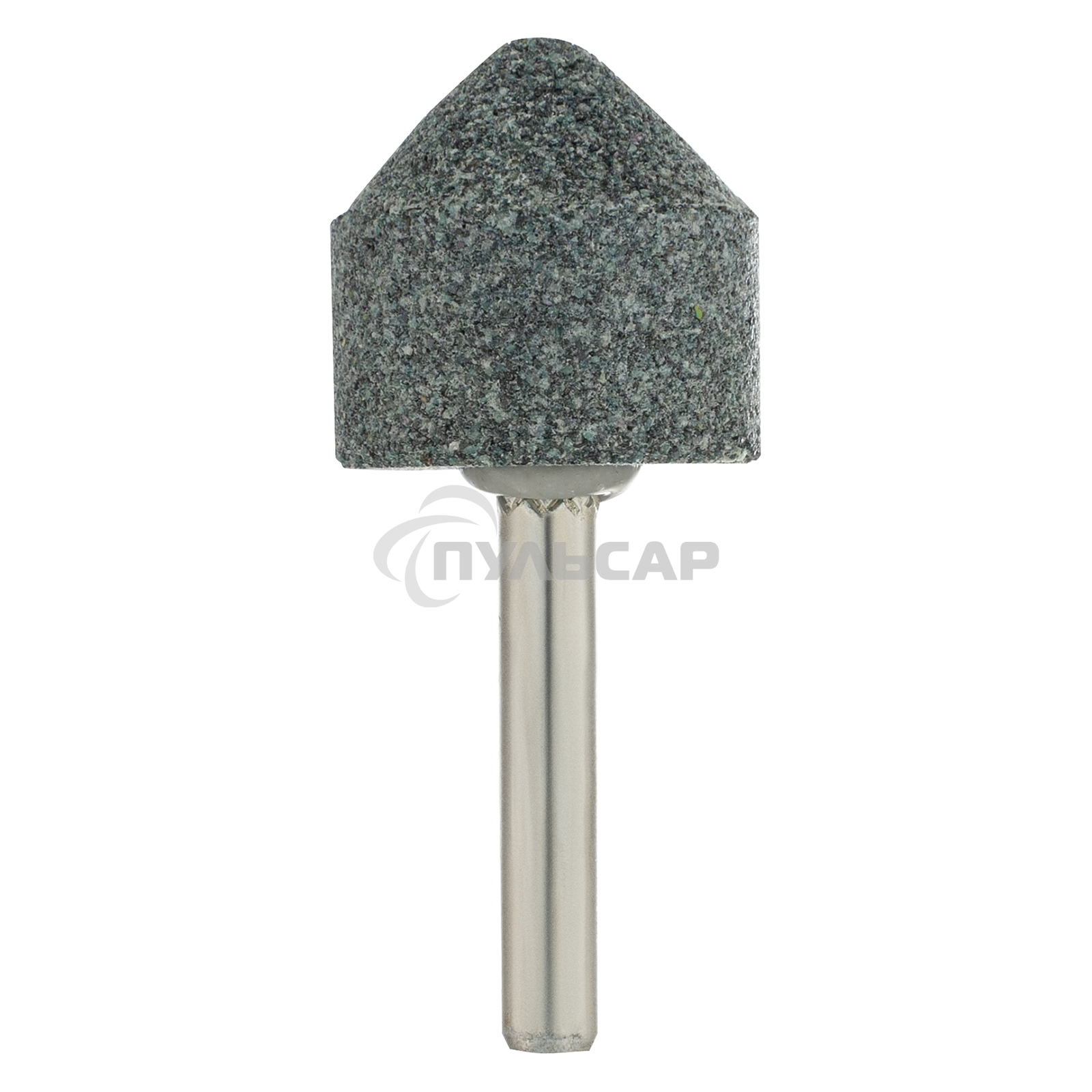 Шарошка абразивная, конус, для дрели, 25 x 25 мм, хвостовик d6 мм, 63С Denzel