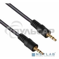 Кабель аудио Exegate 3.5мм Jack M - 3.5мм Jack M 2м позолоченные разъемы