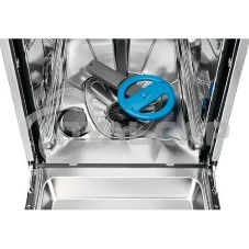 Встраиваемая посудомоечная машина Electrolux KESC2210L, черный, 44.6 см, 9 компл., 44 дБ, класс E