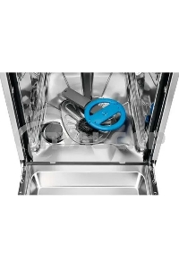 Встраиваемая посудомоечная машина Electrolux KESC2210L, черный, 44.6 см, 9 компл., 44 дБ, класс E