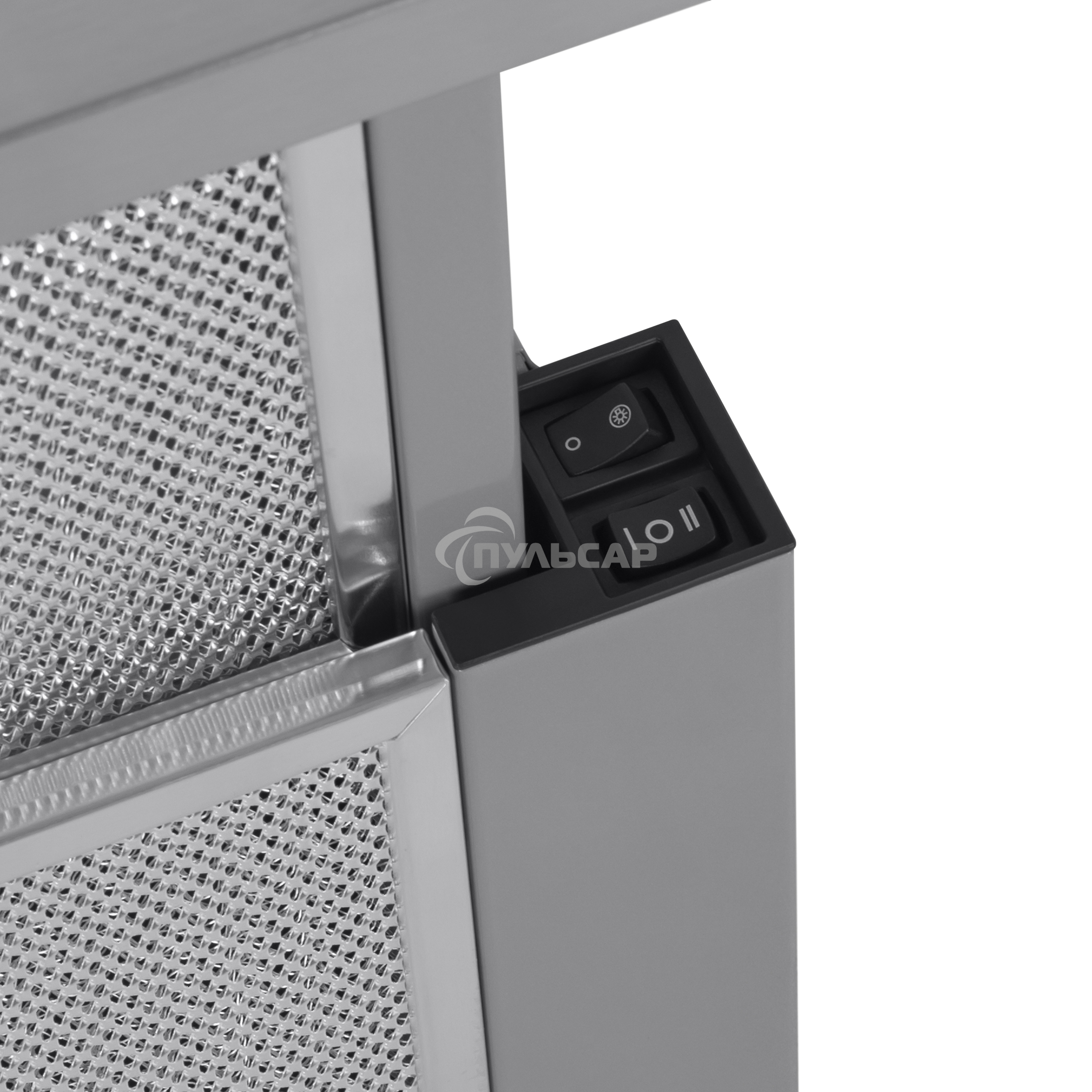 Вытяжка встраиваемая Maunfeld VS Light 50 нержавеющая сталь, 50 см, 520 куб. м/ч, 56 дБ