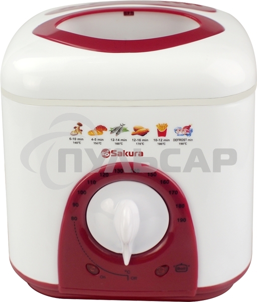 Фритюрница Sakura SA-7654R 1.0л 950Вт