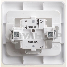 Выключатель 1-кл. СП Этюд 10А IP20 белый SchE BC10-001B