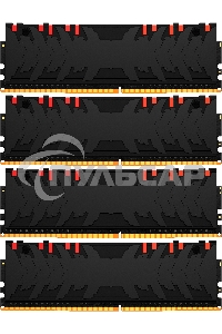 Оперативная память Kingston Fury Renegade, DDR4, 16Gb (2x8Gb), 3600MHz, CL16, DIMM, с радиаторами, RGB, черный