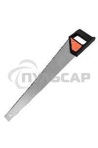 Ножовка по дереву Sparta 450 мм, 5-6 TPI, каленый зуб, пластиковая рукоятка