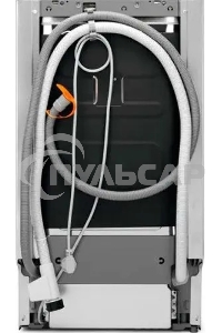 Встраиваемая посудомоечная машина Electrolux KESC2210L, черный, 44.6 см, 9 компл., 44 дБ, класс E