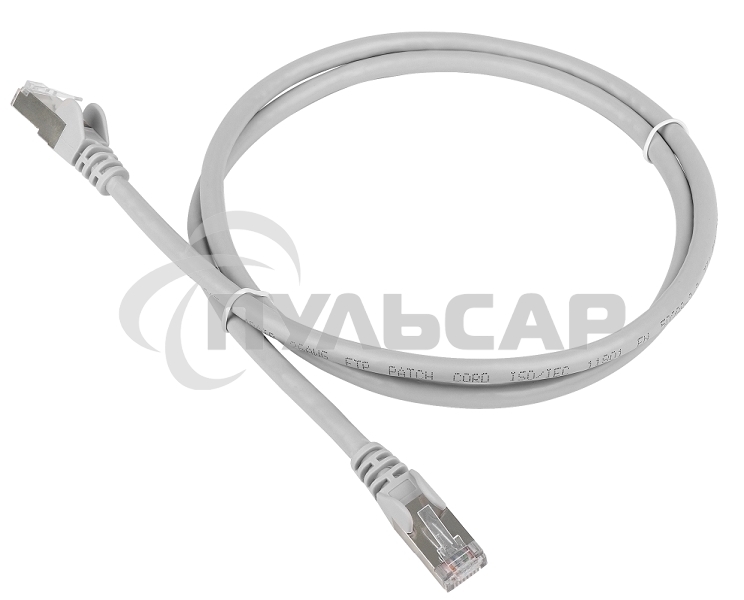 Патч-корд Lanmaster TWT-45-45-5.0/S-GY 5м FTP Cat 5e Grey