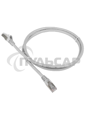 Патч-корд Lanmaster TWT-45-45-5.0/S-GY 5м FTP Cat 5e Grey