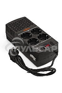 Стабилизатор ExeGate Power AD5000-600 (600VA/300W, диапазон 150...280В, 4 евророзетки)