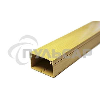 Кабель-канал 40х25 L2000 пластик с двойным замком сосна УралПак КК-3140025-032