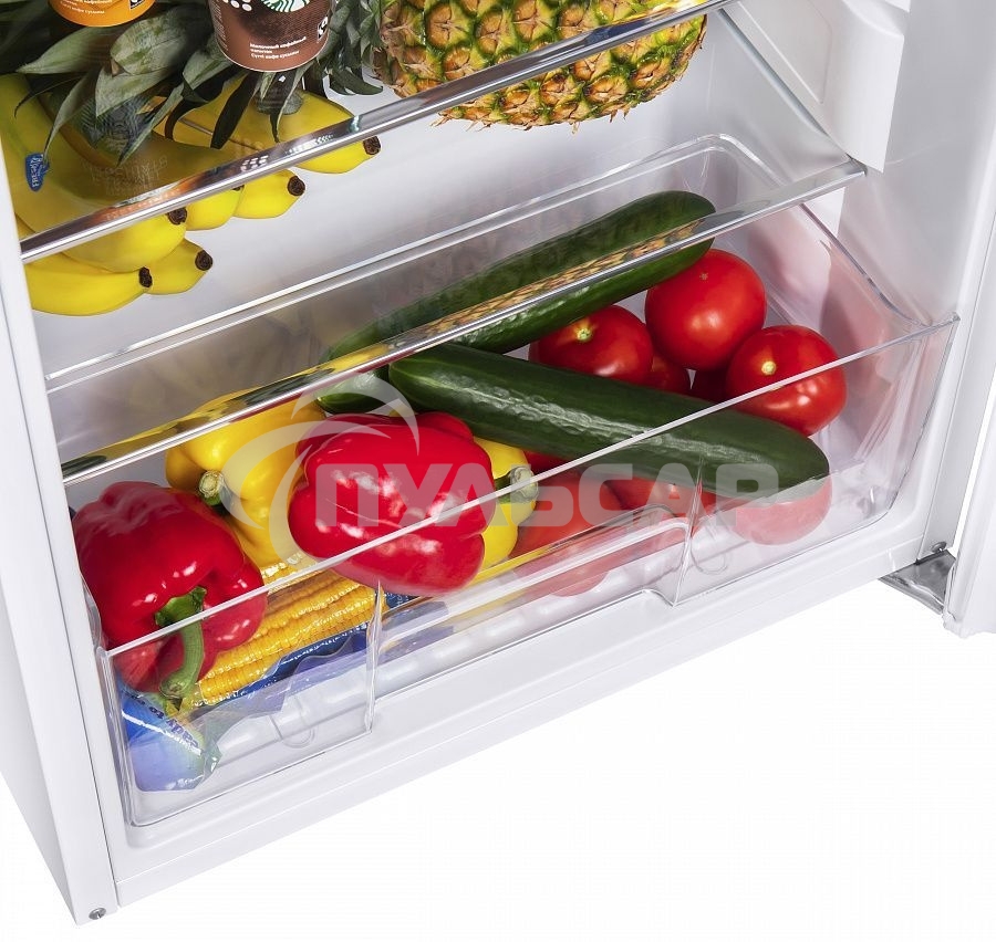 Холодильник Maunfeld MFF143W белый двухкамерный 170/41л морозилка снизу