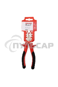 Плоскогубцы комбинированные Rexant 160 мм никелированные, двухкомпонентные рукоятки