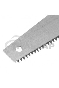 Ножовка по дереву Sparta 450 мм, 5-6 TPI, каленый зуб, пластиковая рукоятка