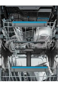 Встраиваемая посудомоечная машина Electrolux KESC2210L, черный, 44.6 см, 9 компл., 44 дБ, класс E