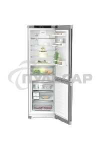 Холодильник Liebherr Plus CBNsdc 522i-22 001 серебристый SmartSteel двухкамерный 216/94л морозилка снизу, No Frost