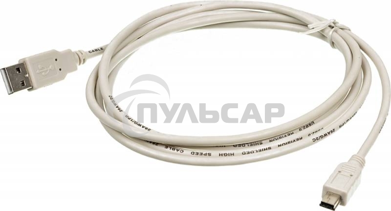 Кабель USB2.0 Ningbo USB A (m)/miniUSB B (m) 1.8м (USB2.0-M5P)