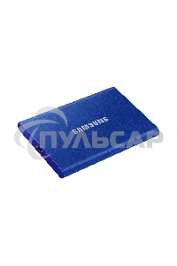 Внешний SSD Samsung T7, 1TB, USB 3.2 Gen 2 Type-C, R/W 1050/1000, синий