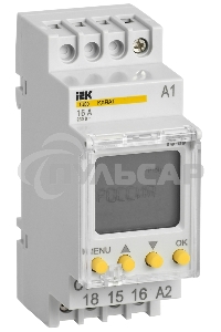 Таймер цифровой ТЭ80 16А 230В на DIN-рейку KARAT IEK MTA10-16-080