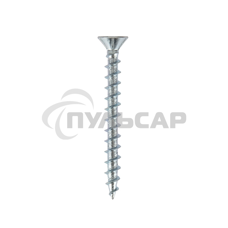 Саморез оконный KRANZ острый, 4.1х40, белый цинк, упаковка поставщика ( 6 000 шт. )