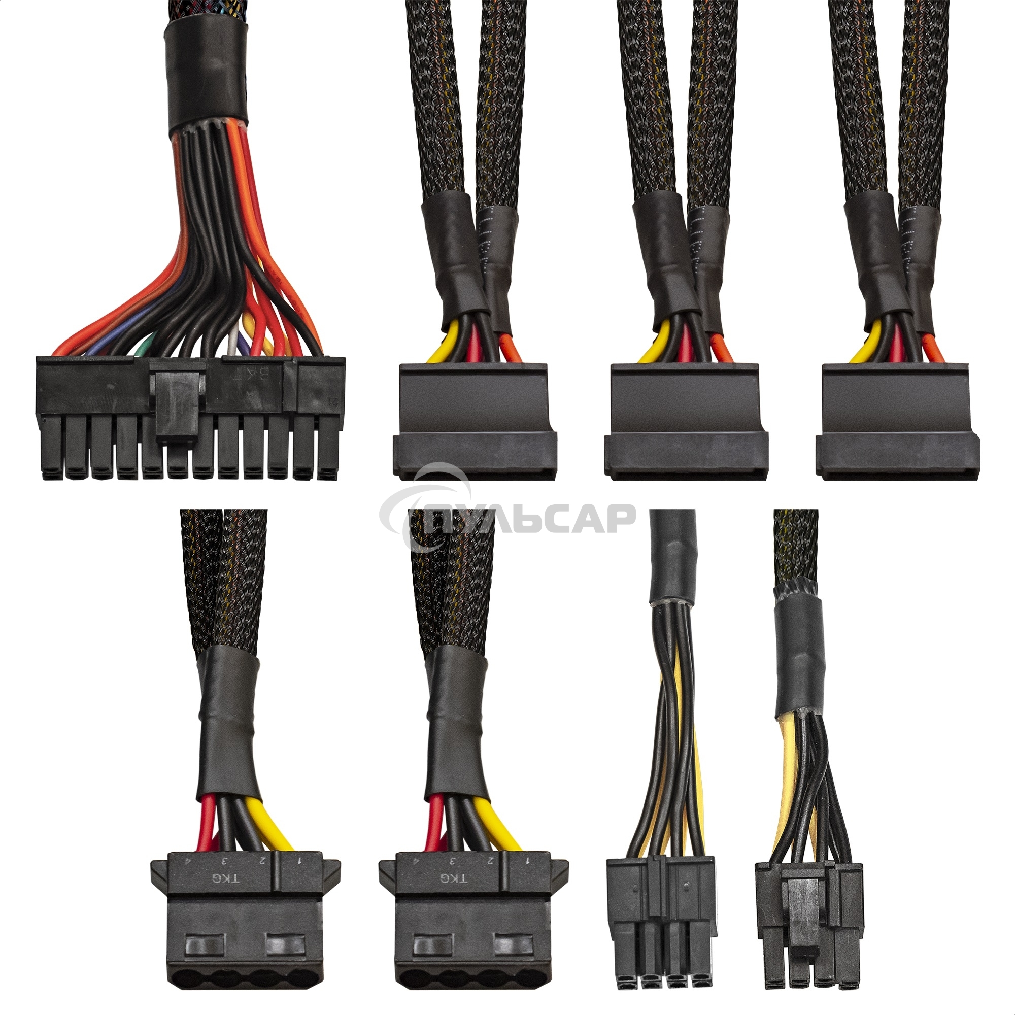 Блок питания ExeGate XP750 (EX292166RUS-S), 750Вт, 120мм, черный