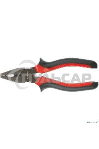 Плоскогубцы Matrix черный Nickel, 180 мм, комбинированные, двухкомпонентные рукоятки