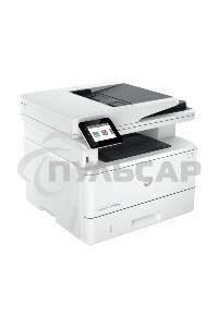 МФУ лазерное HP LaserJet Pro 4103dw (2Z627A), A4, ч/б, печ. до 40 стр/мин., скан. до 29 стр/мин. (ч/б) 20 стр/мин. (цвет), 1200 x 1200 dpi, USB, RJ-45, Wi-Fi, Air Print, Mopria