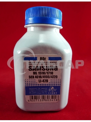 Тонер SAMSUNG ML-1510/1710/1610/1615/2010/2015, SCX 4016/5112/4520/4720/4100 (фл, 80г) B&W Light фас Рос.