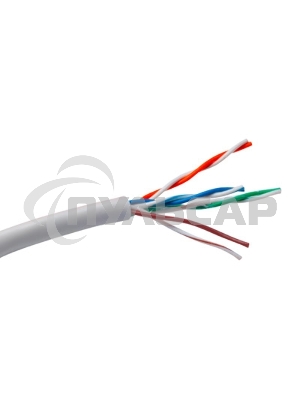 Кабель Exegate UTP 4 EX261518RUS пары кат.5e Exegate Special CCA, бухта 305м, серый, PVC