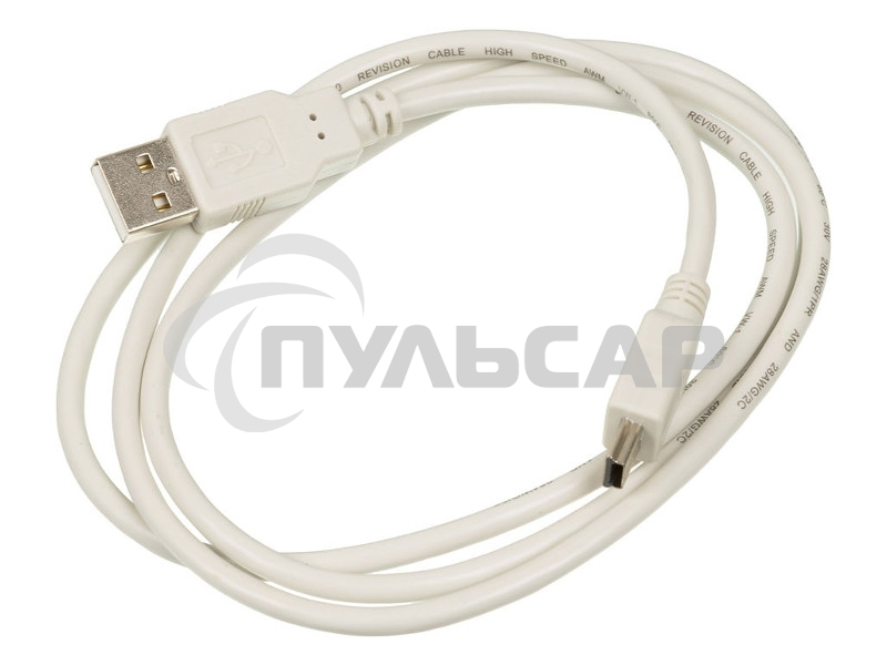 Кабель USB2.0 Ningbo USB A (m)/miniUSB B (m) 1м (USB2.0-M5P)