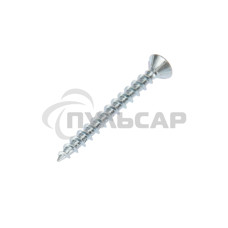 Саморез оконный KRANZ острый, 4.1х40, белый цинк, упаковка поставщика ( 6 000 шт. )