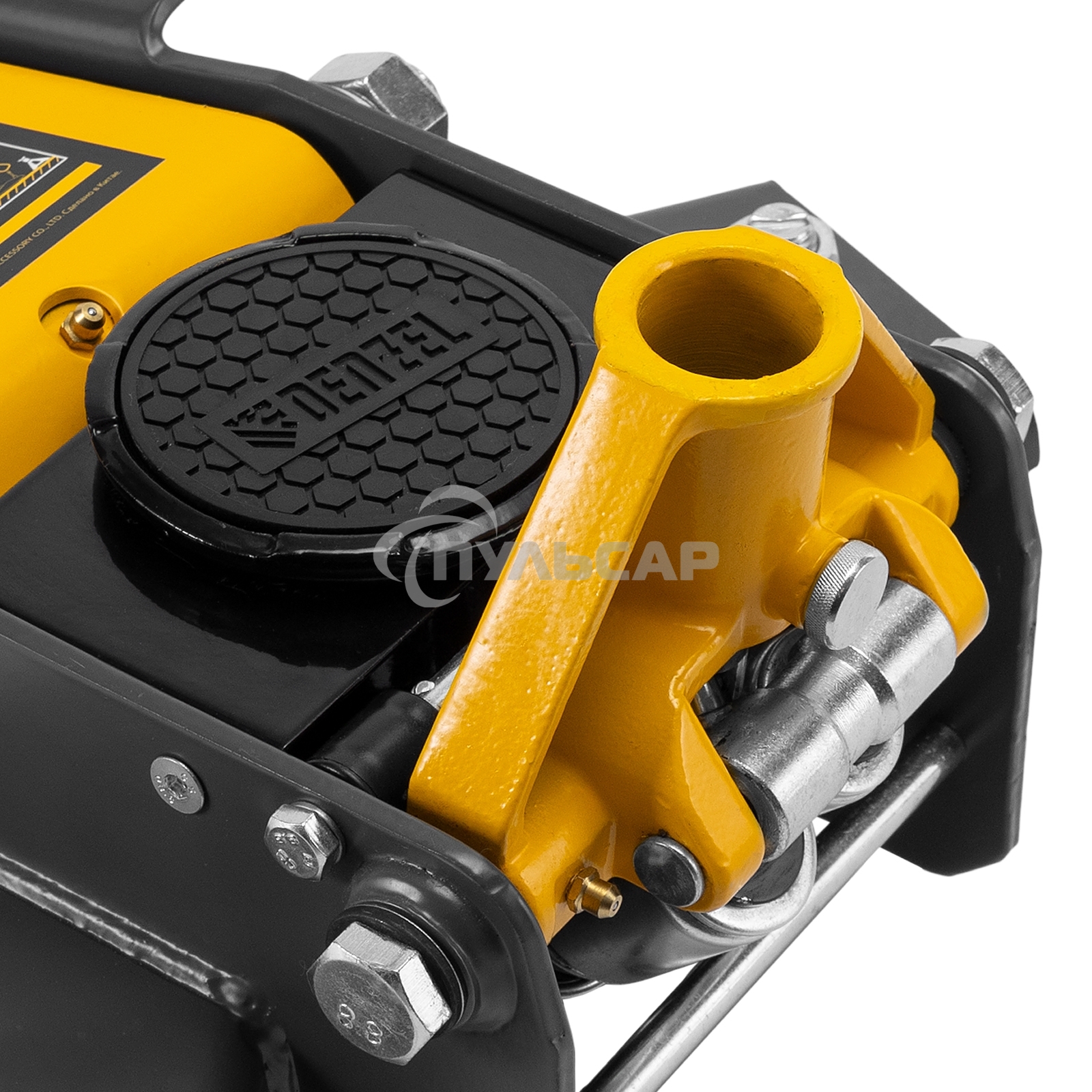 Домкрат гидравлический подкатной Denzel 2/3 т, 98-770 мм, быстрый подъем, низ. подхват, проф, SUV 51270