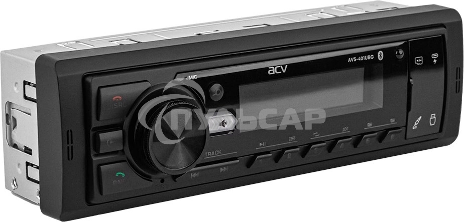 Автомагнитола ACV AVS-401UBG 1DIN 4x50Вт v5.0 AUX 2 (43342)