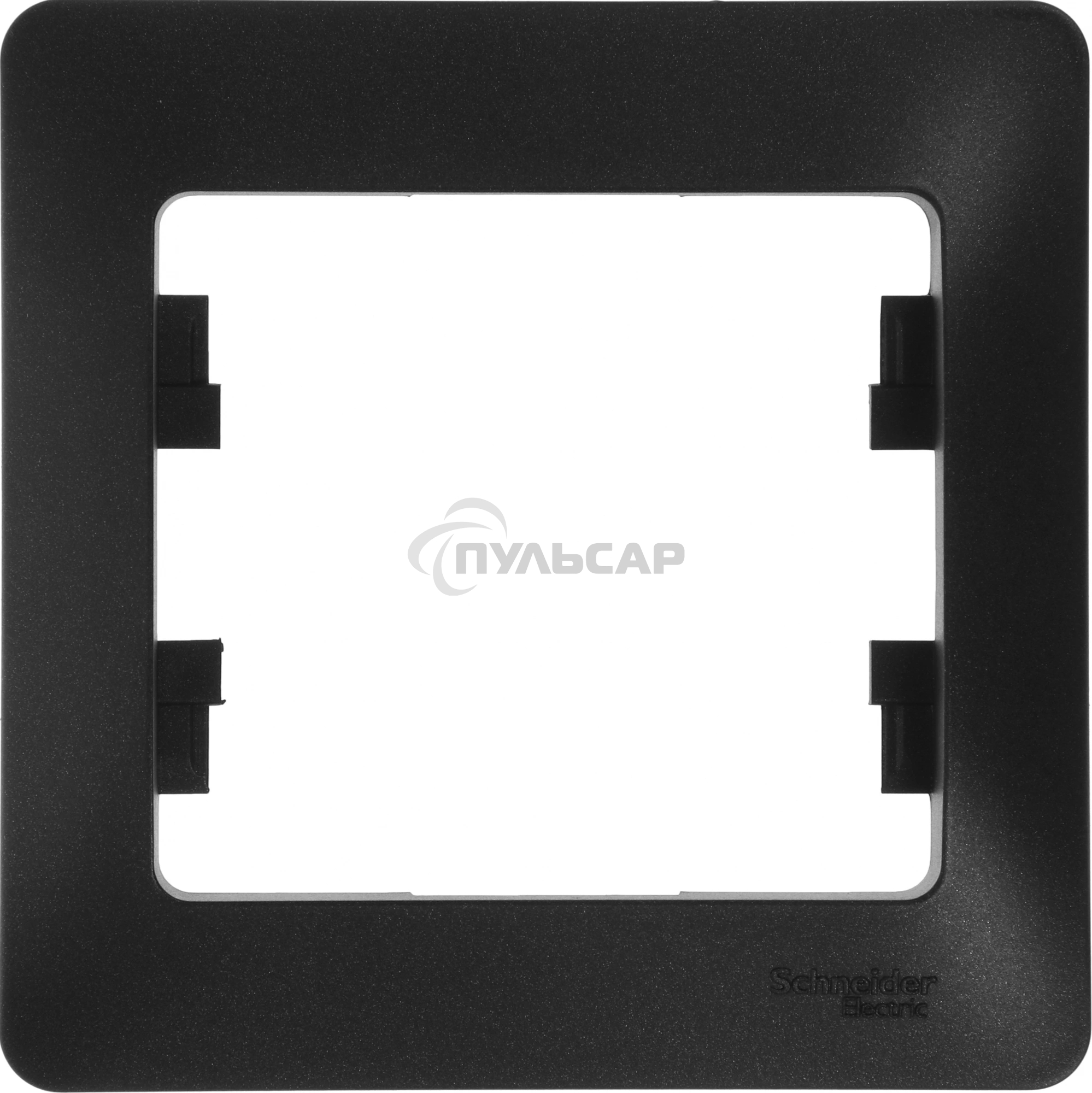 Рамка 1-м Glossa антрацит SchE GSL000701