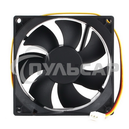 Вентилятор для корпуса Gembird D9225HM-3 черный, 92 мм, 2500 об/мин, 29.8 дБ, 3 pin