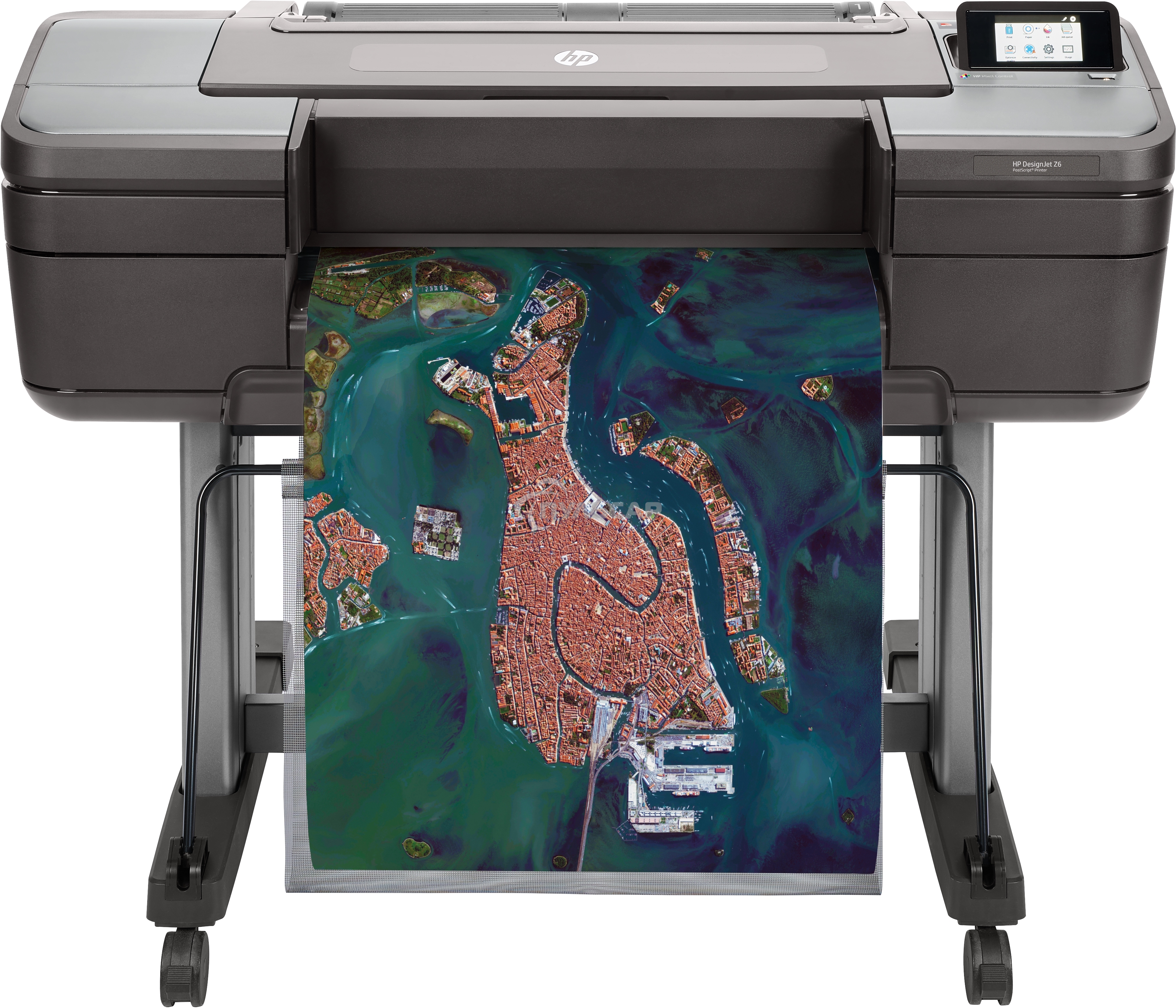 Плоттер струйный HP DesignJet Z6 Postscript (T8W15A), A1, цветной, 24