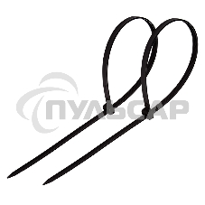 Хомут-стяжка кабельная нейлоновая PROconnect 300 x3,6 мм, черная, упаковка 100 шт.