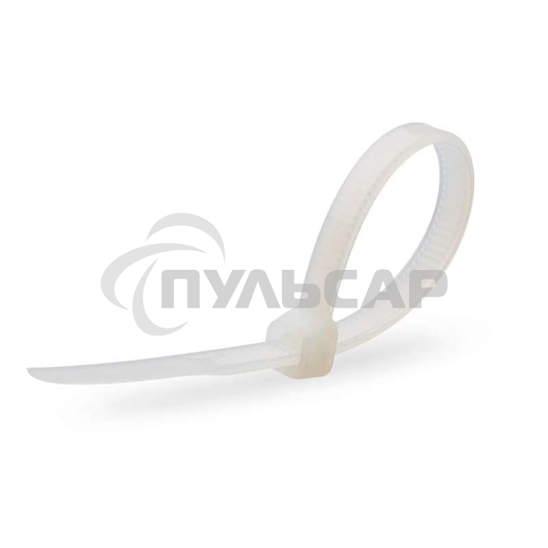 Нейлоновые стяжки FORTISFLEX КСС 3х200 мм белый 100 штук 49394