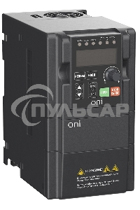 Преобразователь частоты A150 380В 3ф 1.5кВт 5А встроенный торм. модуль ONI A150-33-15NT