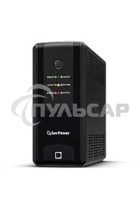Источник бесперебойного питания UPS CyberPower UT1200EG Line-Interactive 1200VA/700W USB/RJ11/45/Dry Contact (4 EURO)