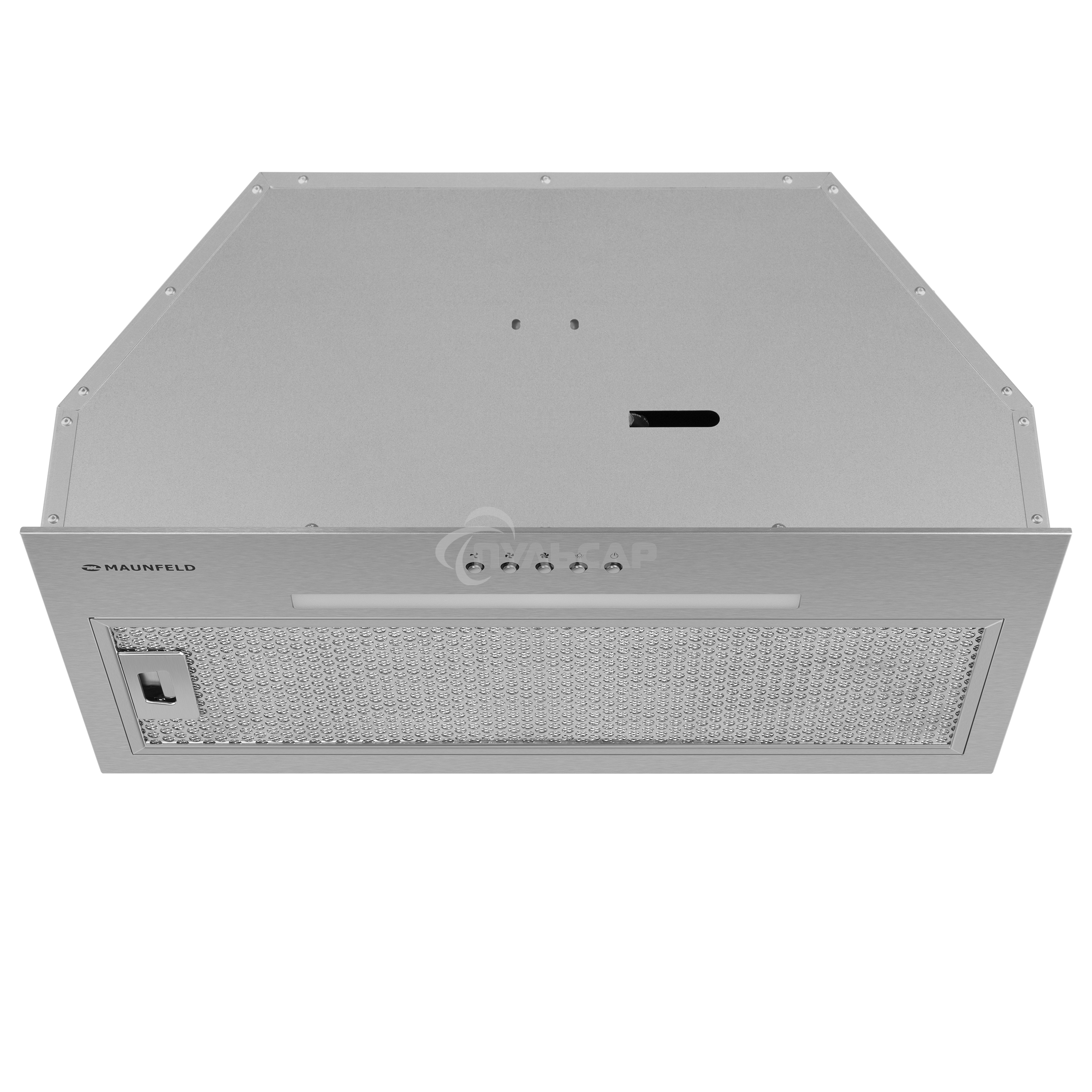 Вытяжка встраиваемая MAUNFELD TRAPEZE 603EM нержавеющая сталь, 60 см, 1150 куб. м/ч, 45 дБ