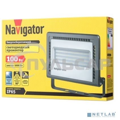 Прожектор светодиодный 14 150 NFL-01-100-6.5K-LED 100Вт IP65 6500К Navigator 14150