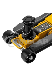 Домкрат гидравлический подкатной Denzel 2/3 т, 98-770 мм, быстрый подъем, низ. подхват, проф, SUV 51270