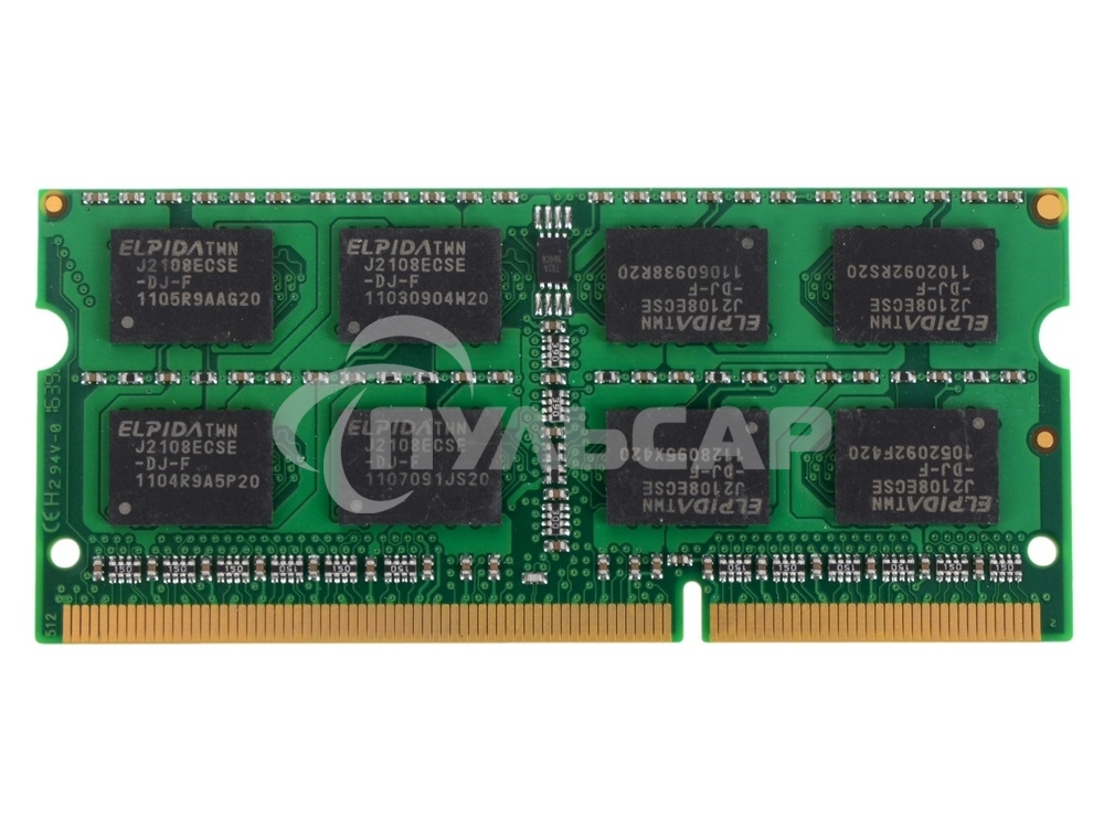 Оперативная память Patriot, DDR3, 4Gb, (1x4 Gb,), 1600 MHz, CL11, SO-DIMM