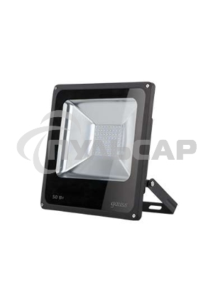 Прожектор светодиодный Gauss LED 50W IP65 6500К черный 1/6